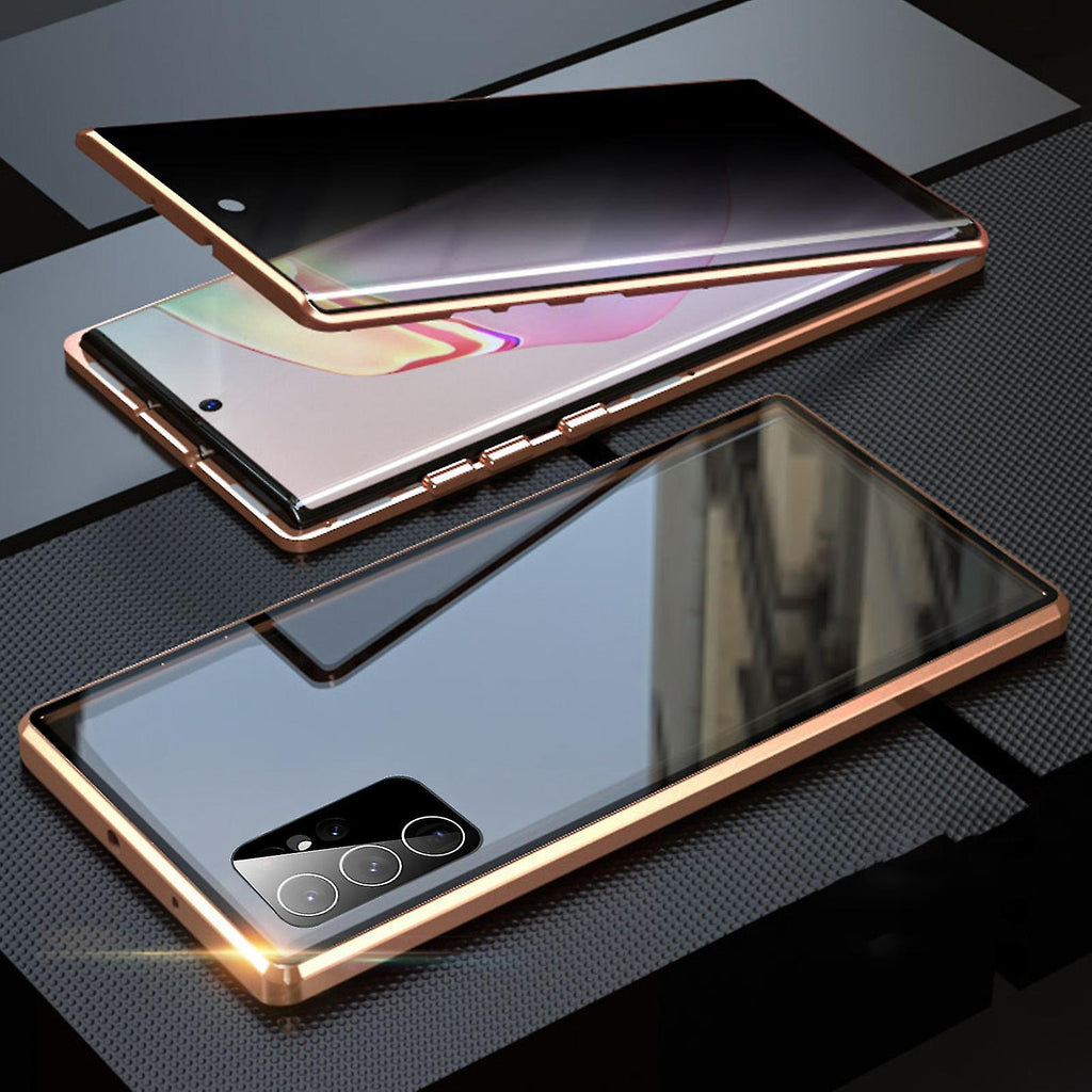 Privacy Case Gold Samsung Privacy Case (Series S22 - S25) โ Techterio