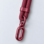 Premium Crossbody Phone Strap — burgundy — detail