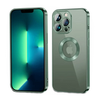 Chrome iPhone Case with Camera Protector