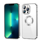 Chrome iPhone Case with Camera Protector